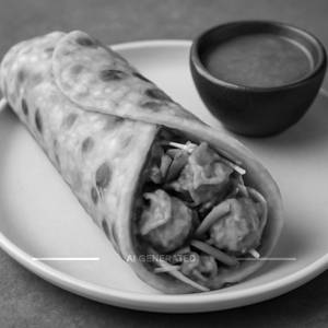 Paneer Tikka Roll