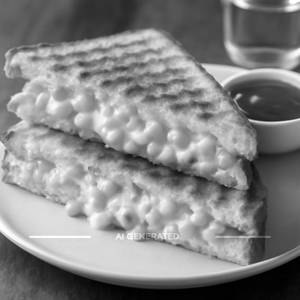 Cheese corn sandwich