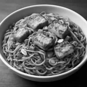 Paneer Garlic Noodles
