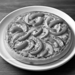 Onion capsicum pizza [8 inches]