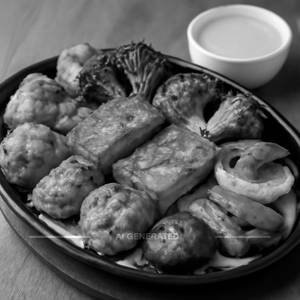 Veg tandoori platter