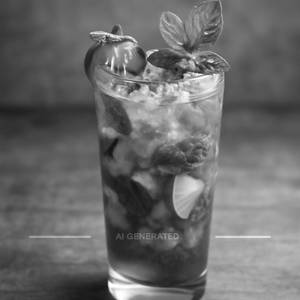 Strawberry mojito