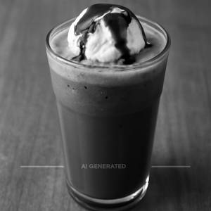 Chocolate Cold Coffee With Ice Cream