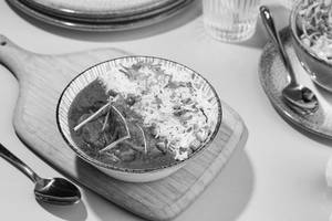 Mutton Rogan Josh With Rice Bowl