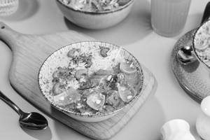 Paneer Do Pyaza With Rice Bowl