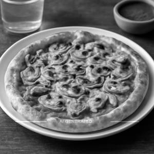 Mushroom pizza