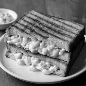 Cheese corn sandwich