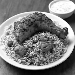 Tandoori chicken + chicken dum biryani                                   