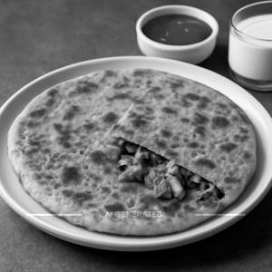 Mushroom Paratha
