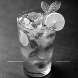 Blue Lagoon Mojito