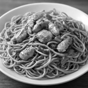 Chicken noodles