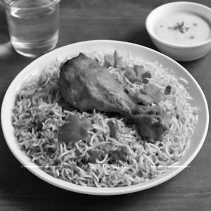 Chicken hydrabadi dum biryani