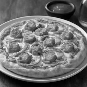 Tandoori paneer pizza
