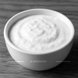 Plain curd