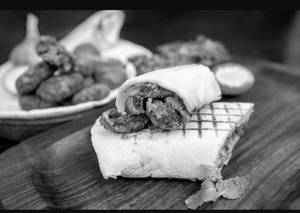 Falafel Shawarma In Wheat