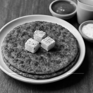 Palak Paneer Paratha