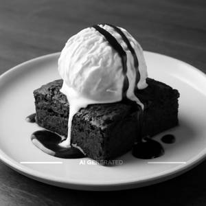 Brownie With Icecream