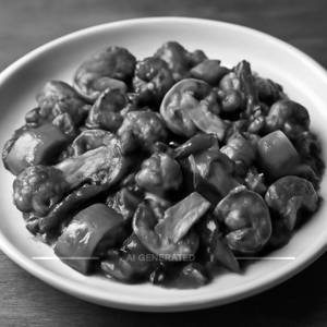 mushroom chilli