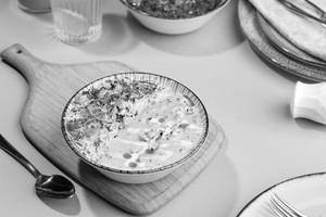 Methi Malai Mutter With Rice Bowl