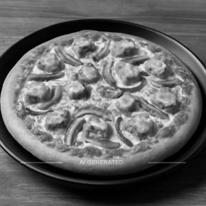 Large Peppy Paneer Pizza (Serves 4)