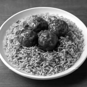 Veg Manchurian Rice