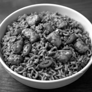 Chilli Chicken Maggi