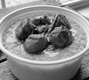 Gobindobhog khichuri with dum Aloo