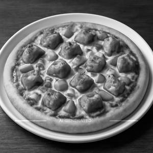 Tandoori paneer pizza