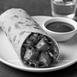 VEG PANEER MANCHURIAN ROLL