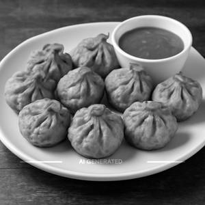 Veg Fried Momos [10 Pieces]