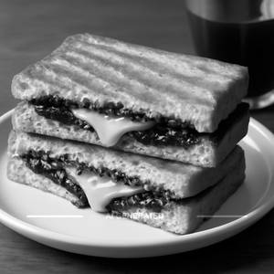 Chocolate Cheese Grilled Sandwich