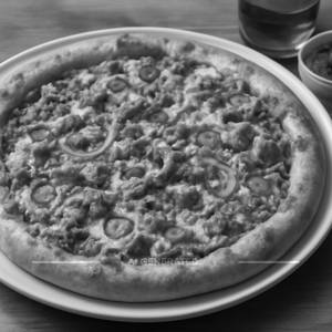 Chicken Keema Pizza