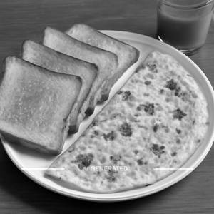 Bread Omelette[2 Eggs]