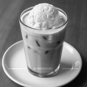 Cold Coffee With Ice Cream