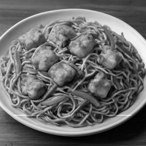 Paneer noodles