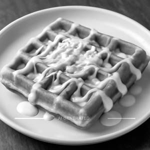 White Chocolate Waffle