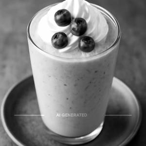 Blueberry Milkshake