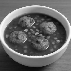 Veg Manchurian Soup