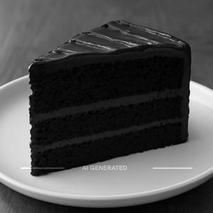 Dark chocolate cake