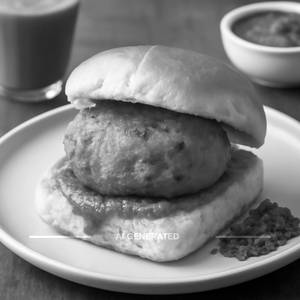 Schezwan vada pav