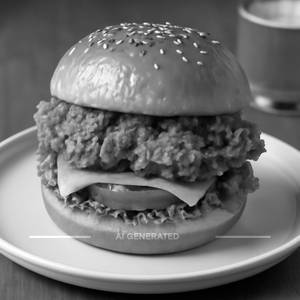 Fried Chicken Burger