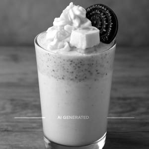 Mango Cheese Cake Oreo Shake