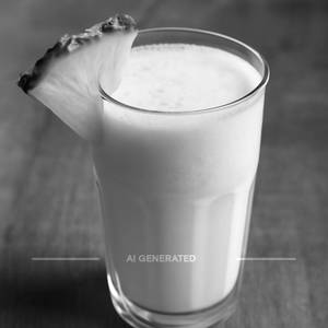 Pineapple Milk Shake