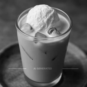 Cold Coffee With Ice Cream