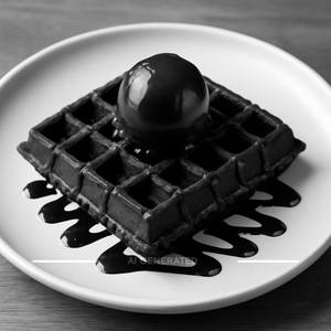Chocolate Brownie Waffle
