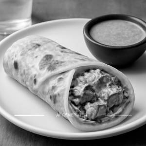 Afghani Soya Chaap Roll