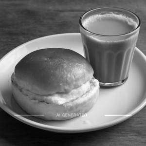 Bun Maska With Chai
