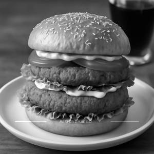 Double Tikki Burger 