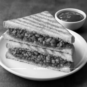 Veg schezwan sandwich