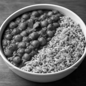 Chole-rice Bowl